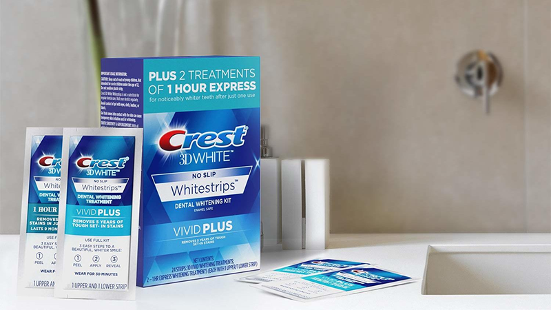 12-Treatment Crest 3D White Vivid Plus Whitestrips Kit | $15 with code 10VIVA12 | Amazon